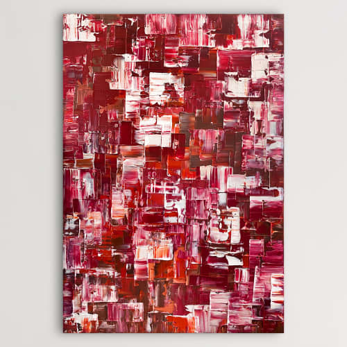 Impulse (SOLD) | Oil And Acrylic Painting in Paintings by Alessia Lu. Item composed of canvas compatible with contemporary and modern style