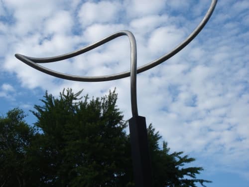 SkyDance | Public Sculptures by Dave Caudill | University of Louisville in Louisville. Item made of steel