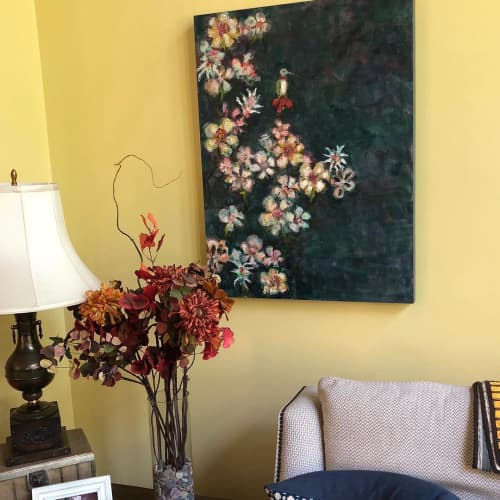 dk Gallery | Oil And Acrylic Painting in Paintings by Lorra Kurtz Fine Art. Item made of synthetic