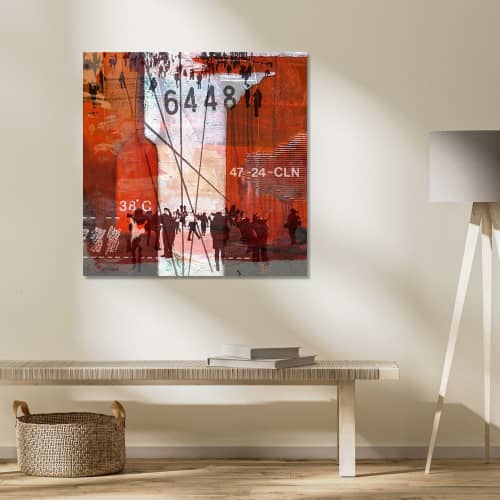 URBAN TYPE I | Prints by Sven Pfrommer. Item made of aluminum with glass works with urban style