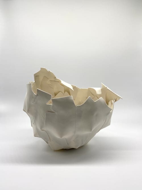 CLAY CATWALK 01 | Vase in Vases & Vessels by XUEZHI. LIU | Xinhepu 2nd Cross Road in Guangzhou Shi. Item made of ceramic