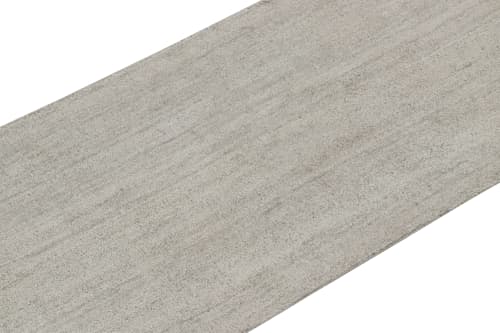 Rug & Kilim’s Contemporary Runner and Textural Rug in Solid | Area Rug in Rugs by Rug and Kilim