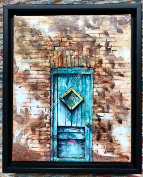 Shady | Oil And Acrylic Painting in Paintings by Maurice Dionne FINEART. Item composed of canvas & synthetic