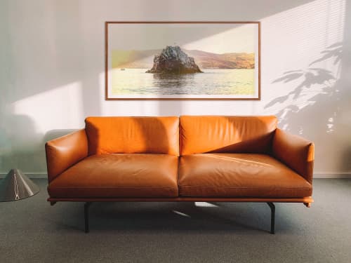 Rock at Sea | Photography by Kara Suhey Print Shop. Item made of paper