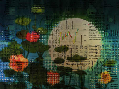 Auspice | Prints by Phillip Hua. Item made of metal with synthetic