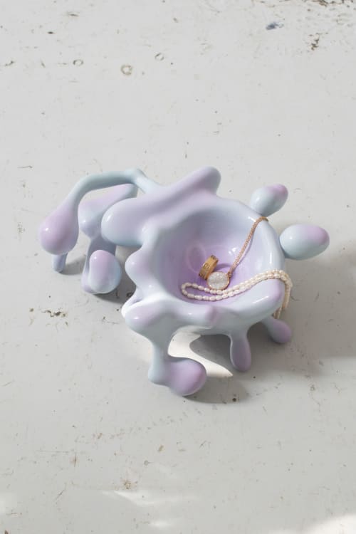 Stage One - Purple Tray | Decorative Tray in Decorative Objects by Vincent Decat. Item compatible with contemporary style