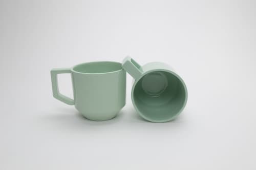 Tom | Cups by Lauren Owens Ceramics. Item composed of ceramic in mid century modern or contemporary style