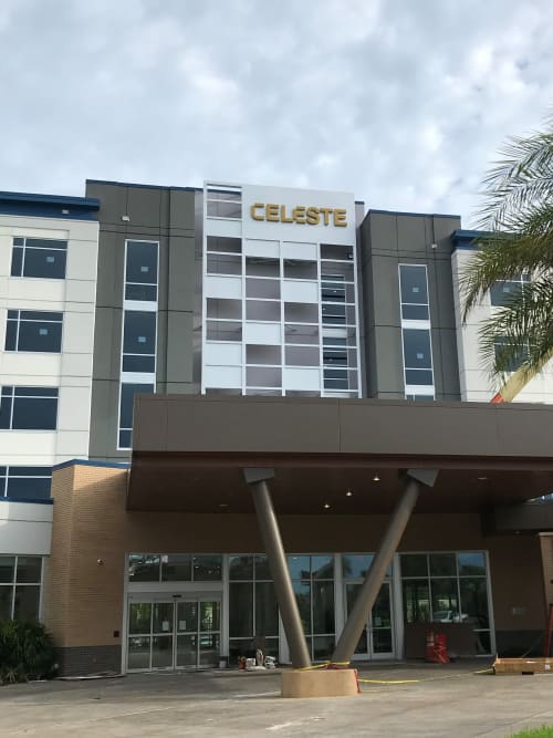 Celeste Hotel | Signage by Jones Sign Company