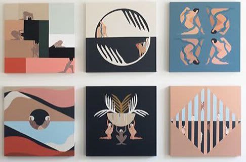 Painting Exhibit at 3sixteen | Paintings by Laura Berger | 3sixteen in Los Angeles