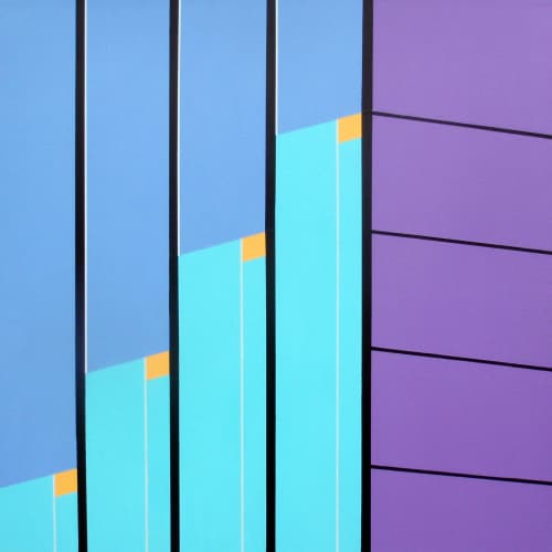 TIER | Oil And Acrylic Painting in Paintings by Enda Bardell. Item made of canvas with synthetic