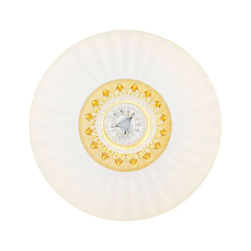 New Wave Optic Wall XL Opal | Sconces by Marie Burgos Design and Collection