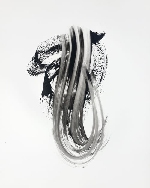 Houdini | Oil And Acrylic Painting in Paintings by Misty Hughes. Item composed of synthetic