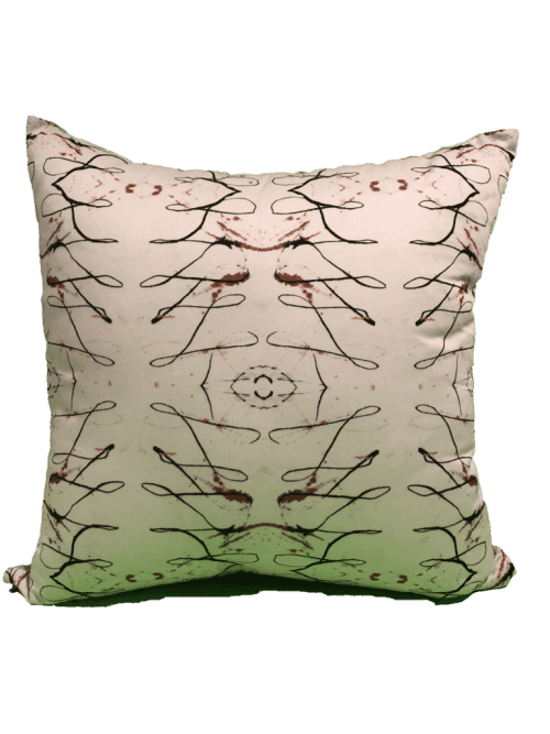 Swashes Copper | Pillow in Pillows by Philomela Textiles & Wallpaper | Zalanta Resort at the Village in South Lake Tahoe. Item composed of fabric and fiber