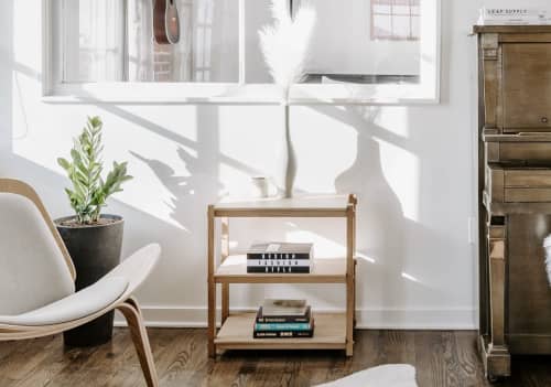 Akita End Table | Tables by Sheepdog. Item composed of oak wood