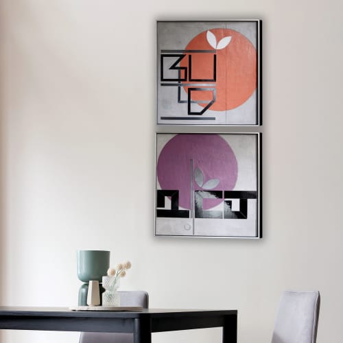 Encode: 3.21 Build | Mixed Media by Heather Hancock. Item composed of concrete and glass