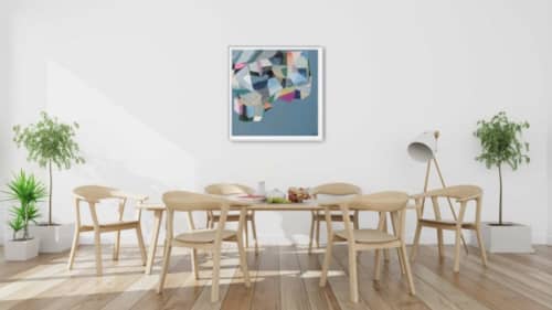 Hang Ten Print (framed) | Prints by Dyanna Dimick (DYD ART). Item composed of paper compatible with coastal style