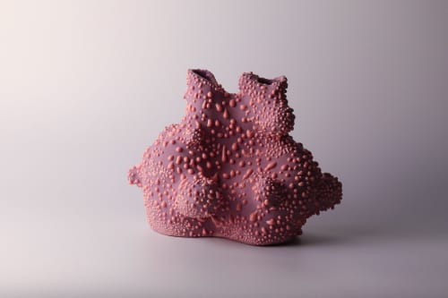 we'll always have paris | sculptural vessel | Vase in Vases & Vessels by Ashley Perez. Item made of ceramic works with contemporary & eclectic & maximalism style