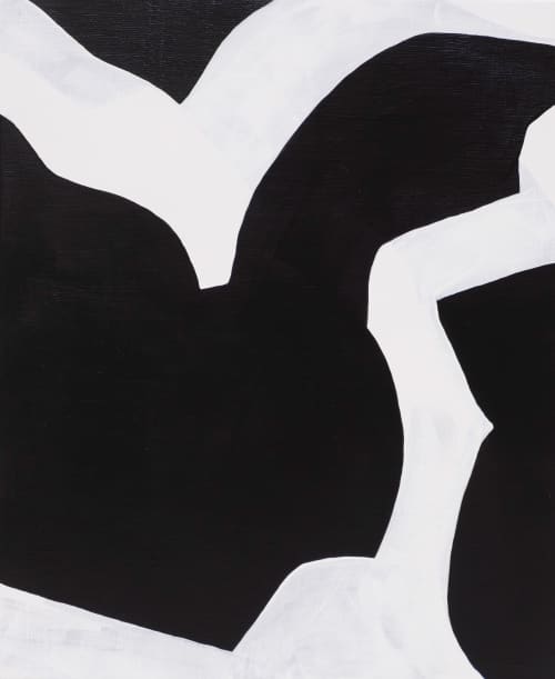 Twist (clipping series - frame) | Oil And Acrylic Painting in Paintings by Kotaro Machiyama | Arufurekkusuosaka in Osaka. Item composed of canvas in japandi or art deco style