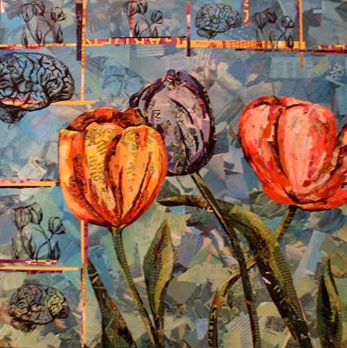 Beauty and the Bran No. 2 | Paintings by Eileen Downes | UAMS Medical Center in Little Rock