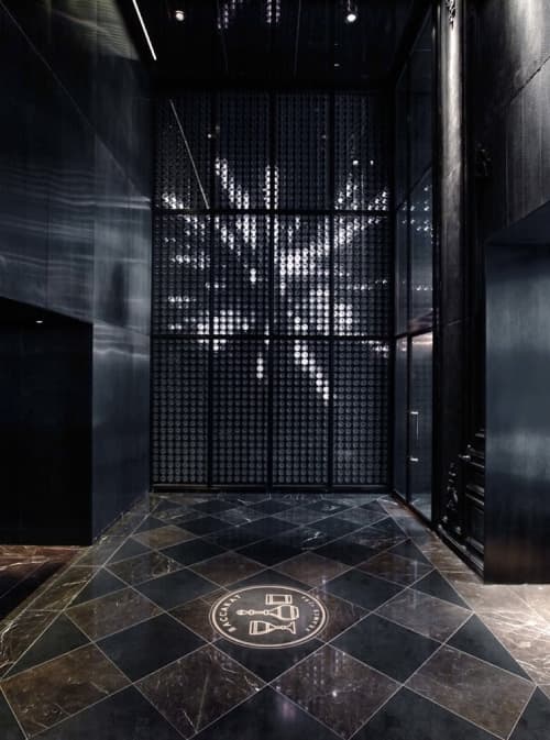 Harcourt Wall | Lighting by Hypersonic Engineering & Design | Baccarat Hotel & Residences New York in New York
