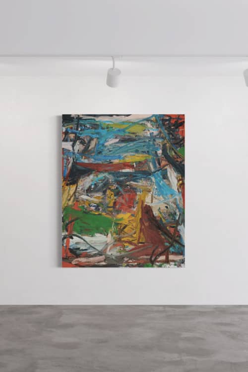 Untitled | Oil And Acrylic Painting in Paintings by Ethan Newman