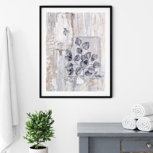 Penny Gum Eucalyptus - Abstract Wood Element Fine Art Print | Prints by Jennifer Lorton Art. Item made of wood
