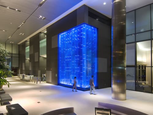 Potenza | Public Sculptures by David Griggs | Xcel Energy in Denver. Item made of glass