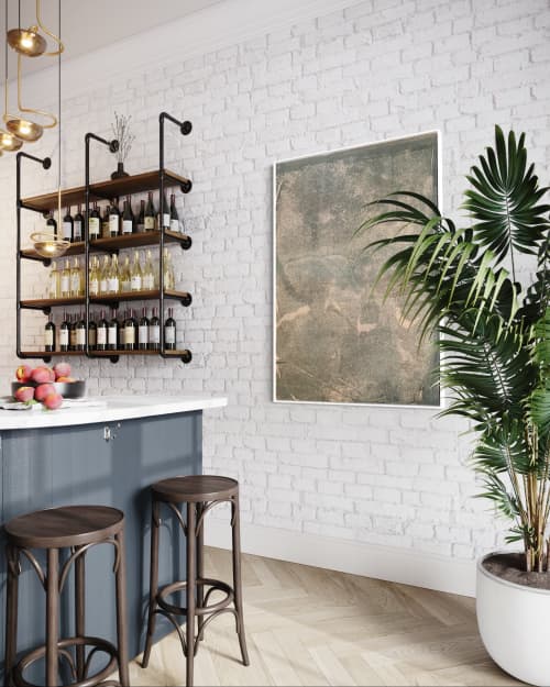 Bayside, 1 Canvas Print | Prints by MELISSA RENEE fieryfordeepblue  Art & Design. Item made of canvas works with minimalism & contemporary style