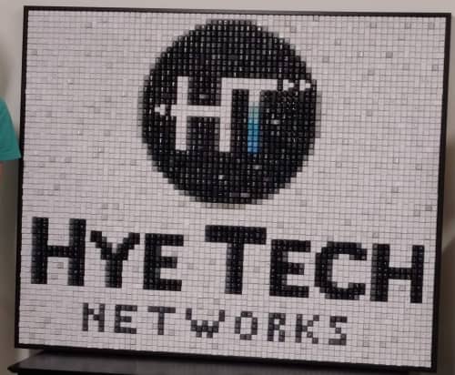 Hye Tech logo | Wall Hangings by Erik Jensen Art | Hye Tech Network and Security Solutions in Phoenix
