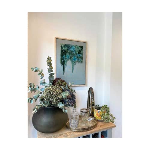 Abstract Ocean Fiber Art | Art & Wall Decor by Helen D Wilde - Ovo Bloom