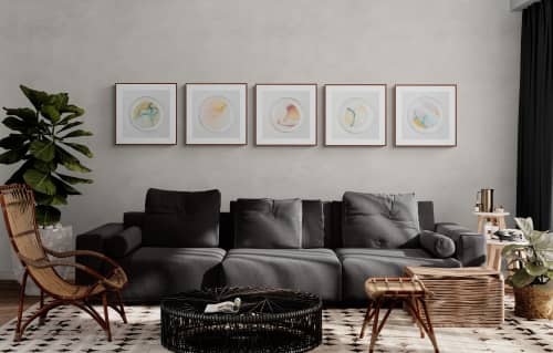 "Wapsipinicon"  (Iowa)....THE DROPS COLLECTION | Prints by Lynn Benson. Item made of paper