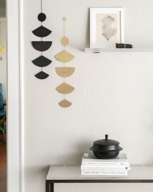 Aurora Wall Hanging in Polished Brass | Wall Sculpture in Wall Hangings by Circle & Line. Item composed of brass in contemporary or modern style