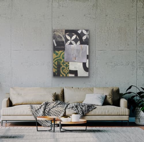 Architecture 1 | Mixed Media by Mykhailo Korobkov. Item composed of canvas & synthetic