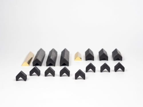 Temporaneo | Ornament in Decorative Objects by gumdesign. Item made of brass & stone compatible with contemporary style