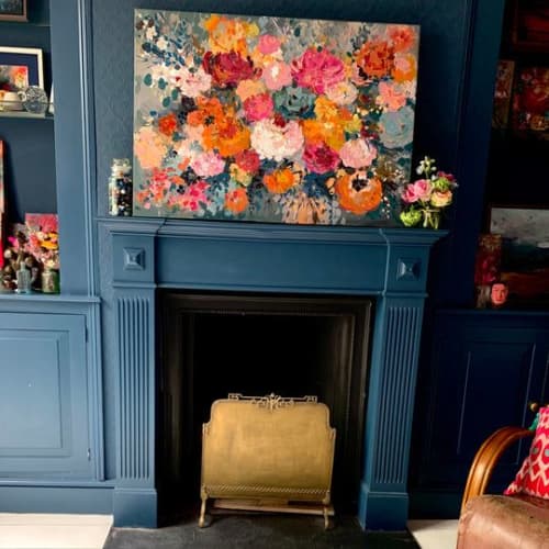 ‘Swishing through’ | Oil And Acrylic Painting in Paintings by Tipperleyhill. Item made of canvas with synthetic