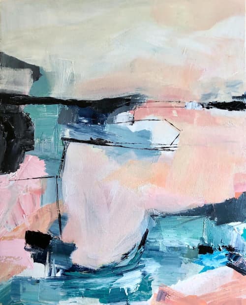 Integrate | Oil And Acrylic Painting in Paintings by Melanie Biehle