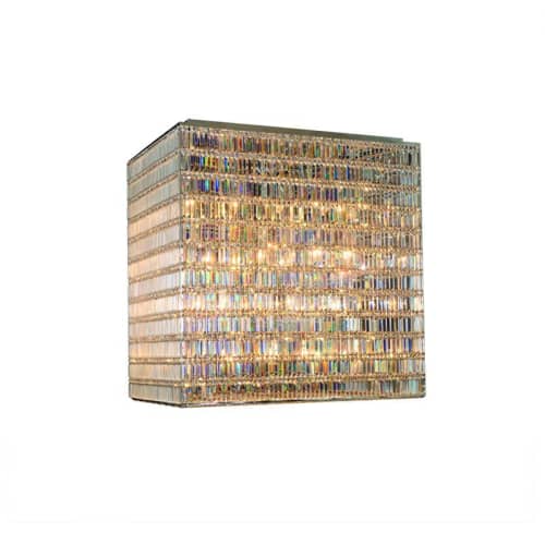 AM2535 CUBE GLITTER | Chandeliers by alanmizrahilighting | New York in New York. Item made of steel & glass