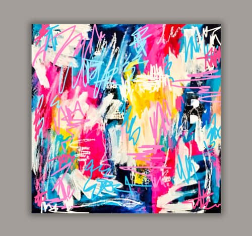 Tropical Flavor - SOLD | Oil And Acrylic Painting in Paintings by Robin Jorgensen. Item composed of canvas