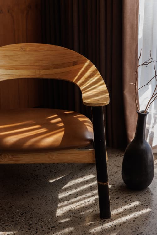 New Moon Bamboo Lounge Chair | Chairs by Bamboo Pure