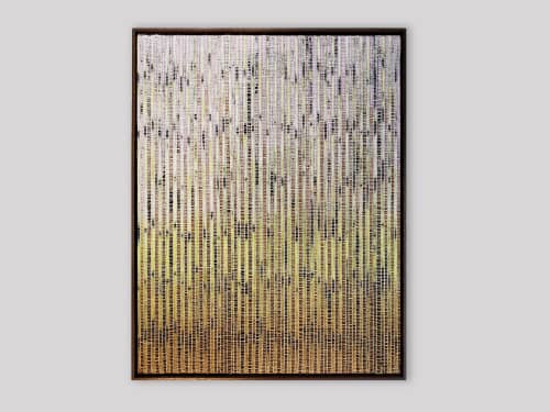 Neon Haze | Tapestry in Wall Hangings by Jessie Bloom. Item made of linen