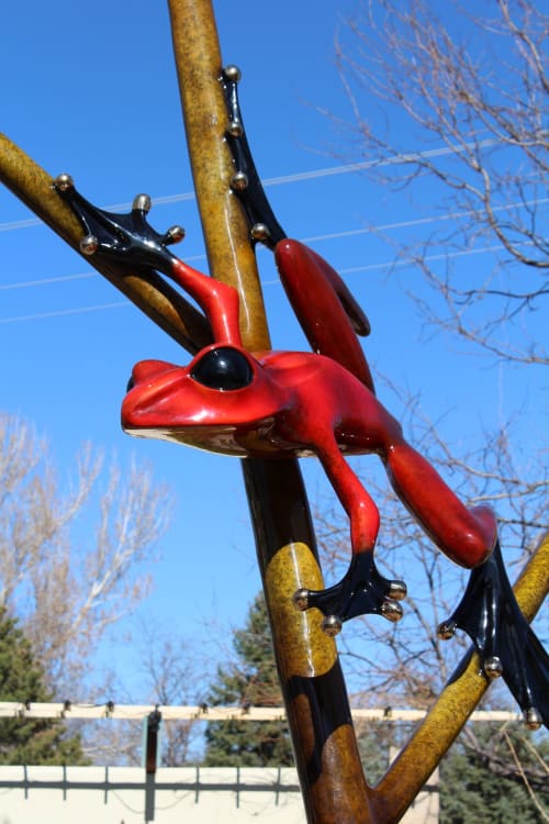 Bamboo by Tim 'Frogman' Cotterill, NSG | Public Sculptures by JK Designs and the National Sculptors' Guild | Mercy Park in Joplin