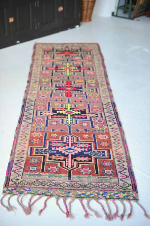 Lulu | Runner Rug in Rugs by The Loom House. Item made of fabric