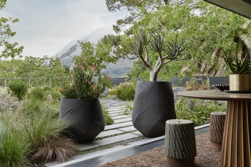 Bhaca Planters Designed By Andile, Concrete Garden Furniture Cape Town