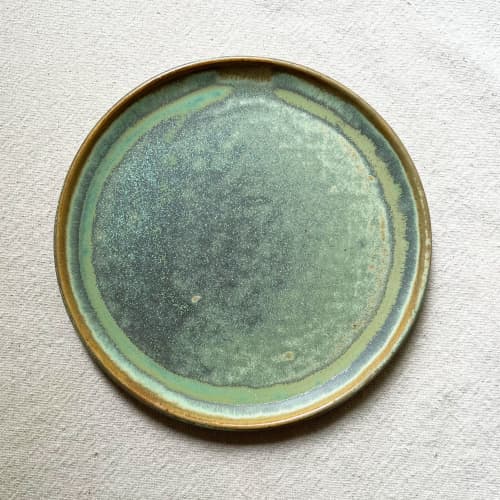 Lichen Small Plate | Dinnerware by Keyes Pottery. Item composed of ceramic