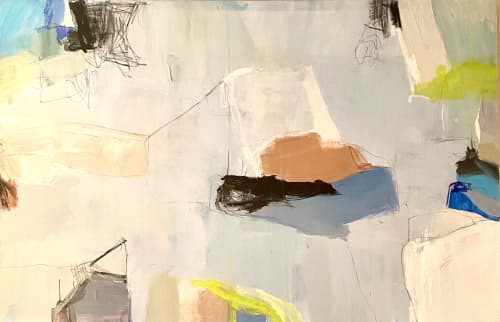"In the Heights" | Oil And Acrylic Painting in Paintings by Erin Donahue Tice Fine Art | Austin in Austin. Item composed of canvas and synthetic