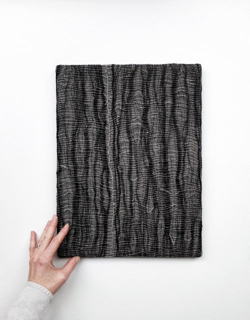 Their Bravery Knew No End X | Tapestry in Wall Hangings by Saskia Saunders. Item composed of linen & fiber compatible with minimalism and contemporary style