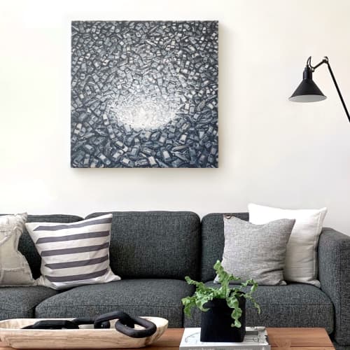"Churn" ~ Painting | Oil And Acrylic Painting in Paintings by Michael Kerbow. Item compatible with contemporary and industrial style
