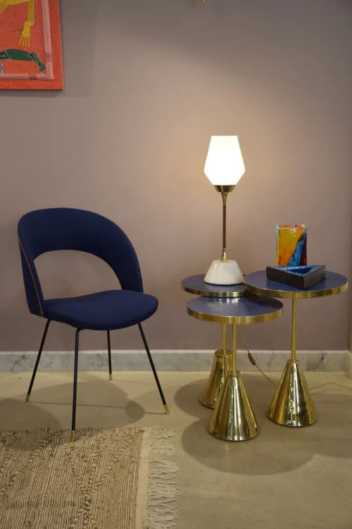 Zel-Ora III Side Tables | Coffee Table in Tables by Jonathan Amar Studio. Item made of brass