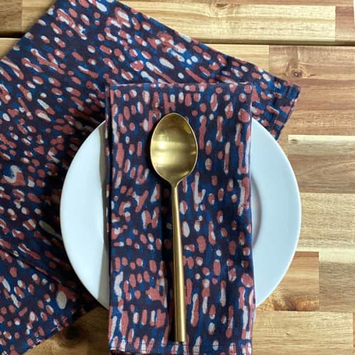 Boho Napkins | Barkha | Linens & Bedding by ichcha. Item composed of cotton compatible with boho and art deco style