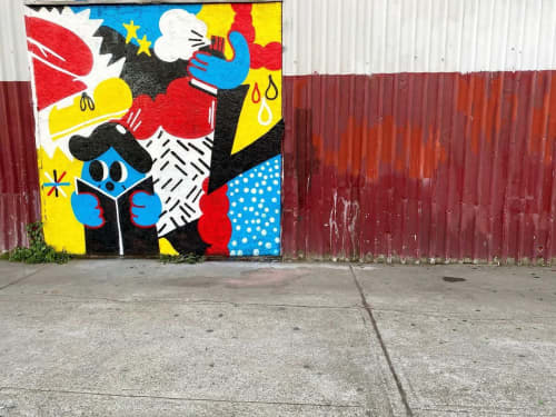 Visual Jazz | Street Murals by Darin. Item composed of synthetic